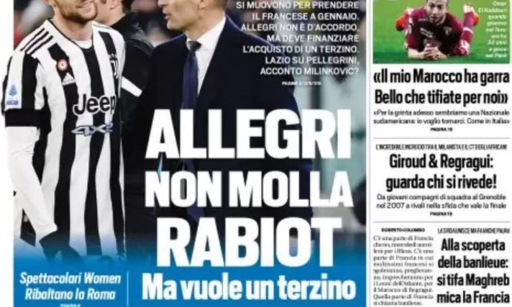 Rassegna Stampa Juve Prime Pagine Quotidiani Dicembre