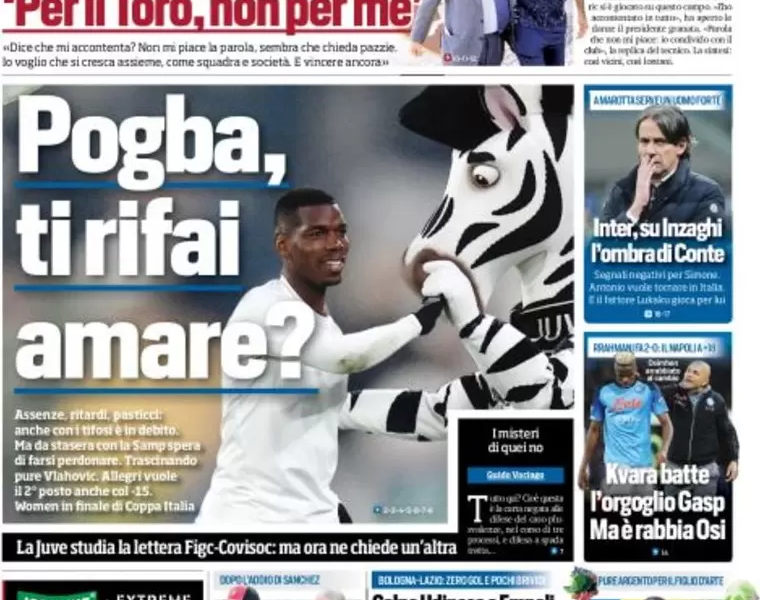 Rassegna Stampa Juve Prime Pagine Quotidiani Marzo