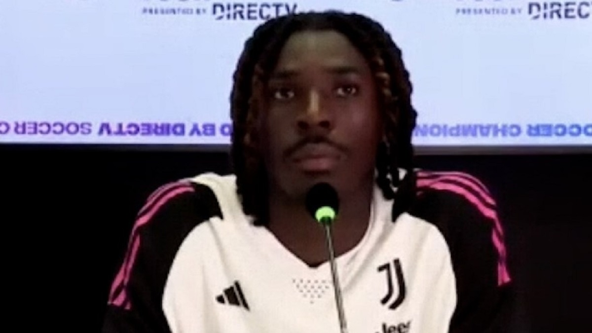 Conferenza Stampa Kean La Mentalit Della Juve Di Vincere