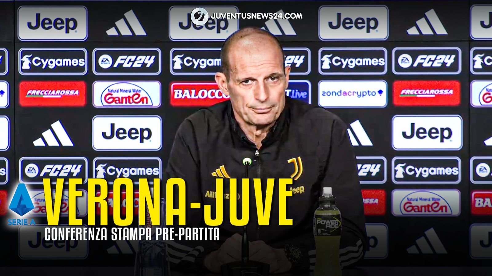 Conferenza Stampa Allegri Dirigenti Rinforzeranno La Juve Video