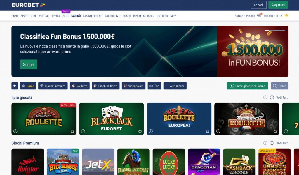 bookmaker Eurobet