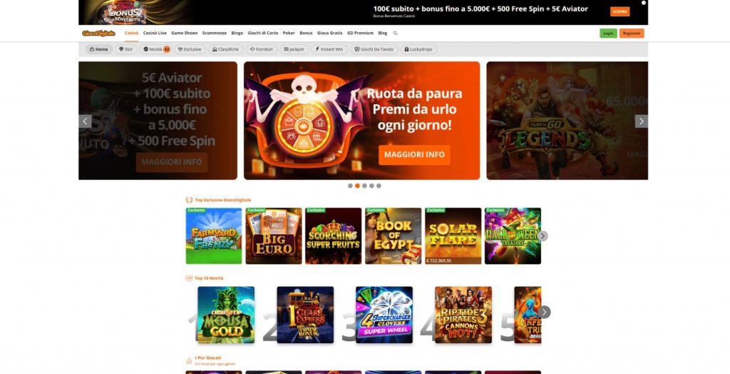 bookmaker Gioco Digitale