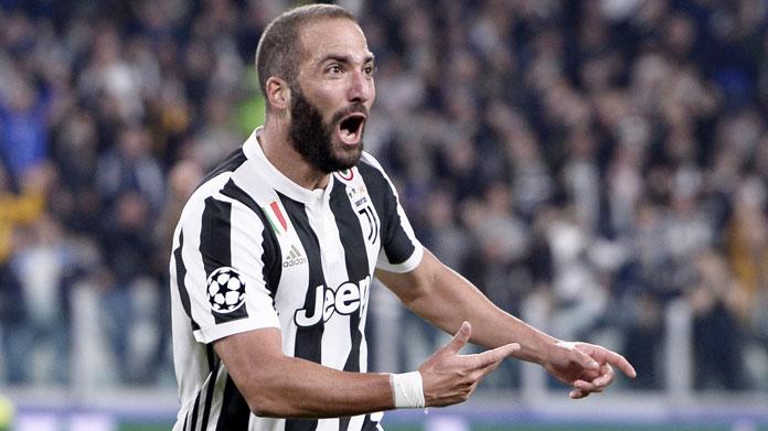 higuain esultanza tris juventus settembre 2017 2