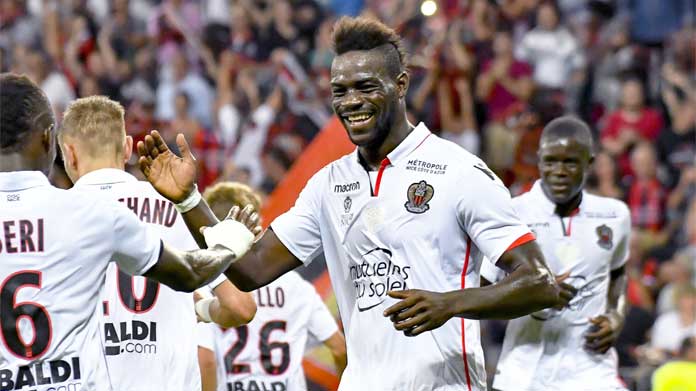 balotelli esultanza nizza luglio 2017