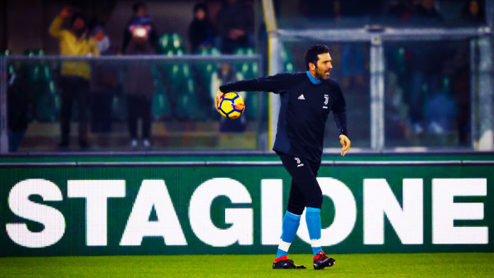 buffon juventus gennaio 2018