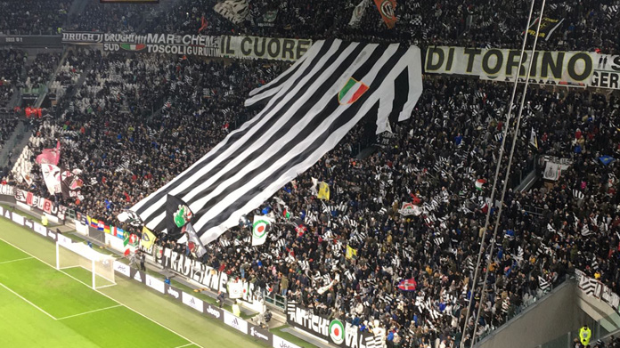 coreografia juve toro 2018