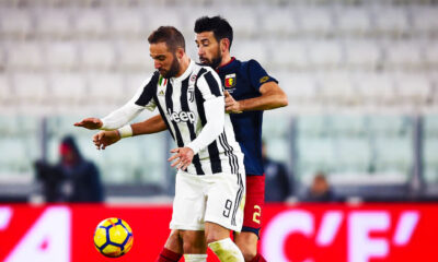 higuain spolli juventus genoa gennaio 2018