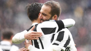 esultanza Dybala Higuain Juventus Udinese marzo 2018