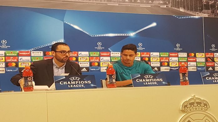 varane real madrid conferenza