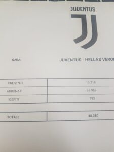 Juve Verona 40mila tifosi