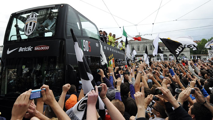 percorso festa scudetto juventus torino 3