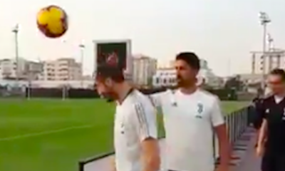 khedira chiellini allenamento