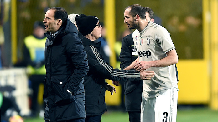 Giorgio Chiellini Massimiliano Allegri