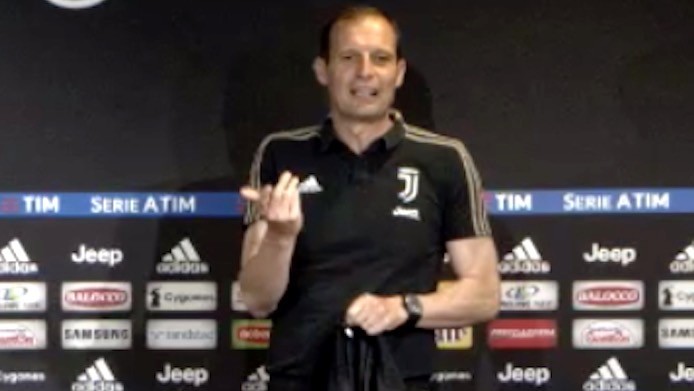 conferenza stampa allegri