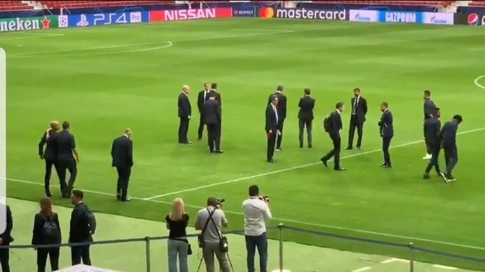 walk around juve atletico madrid