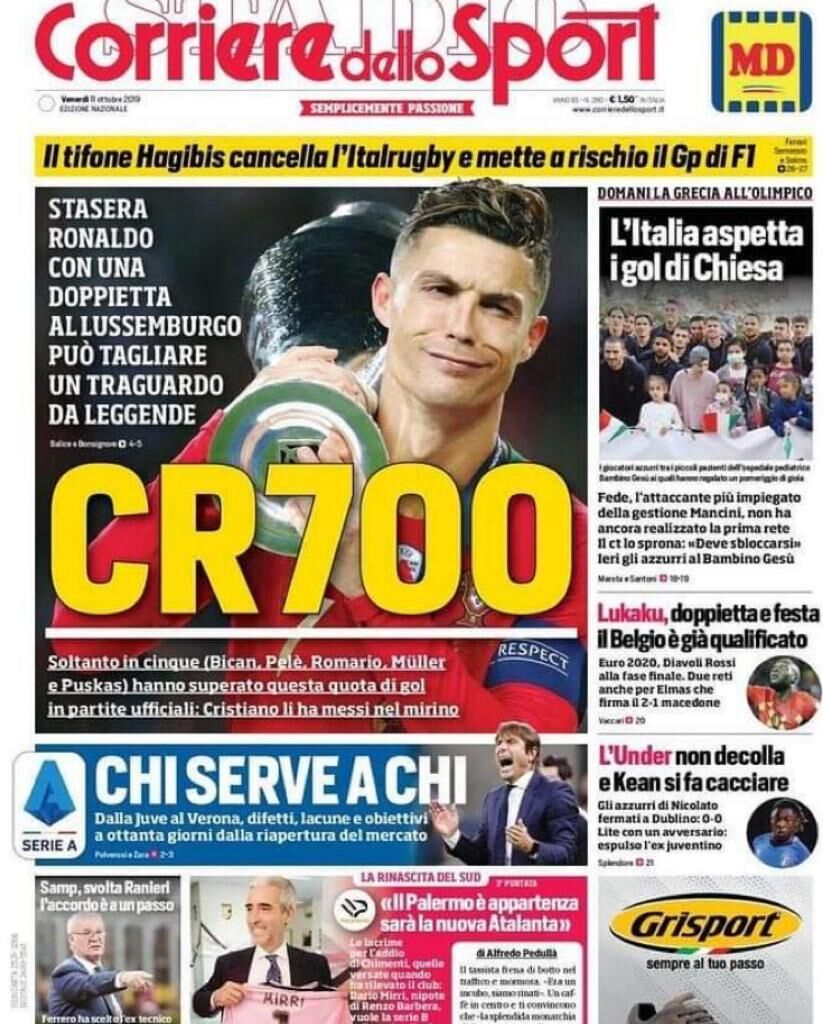 corriere 11 ottobre