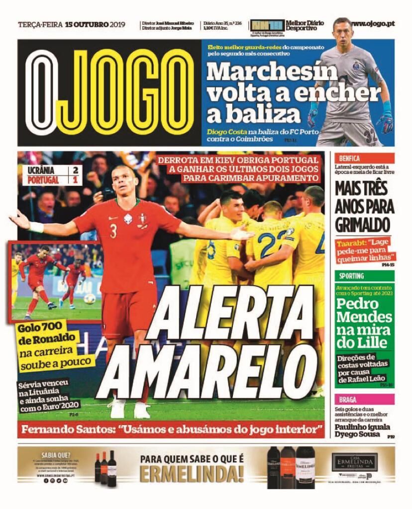 o jogo 15 ottobre 2019