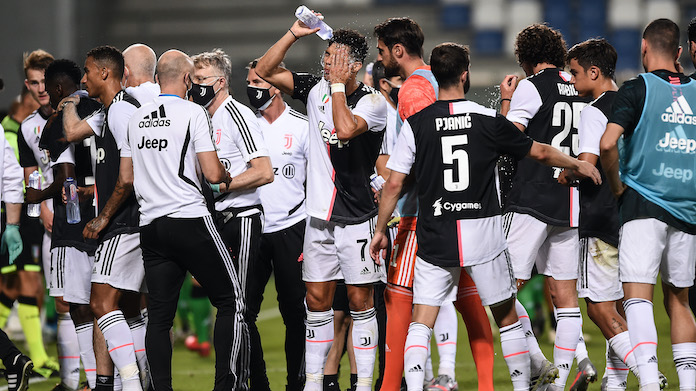 juventus cooling break