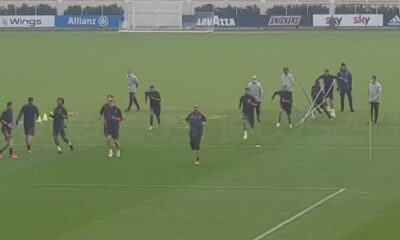 Allenamento Continassa