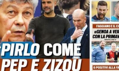 Prima pagina Tuttosport 9 ottobre 2020