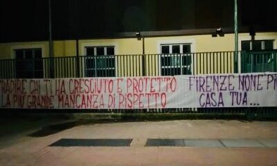 chiesa striscione tifosi fiorentina 1