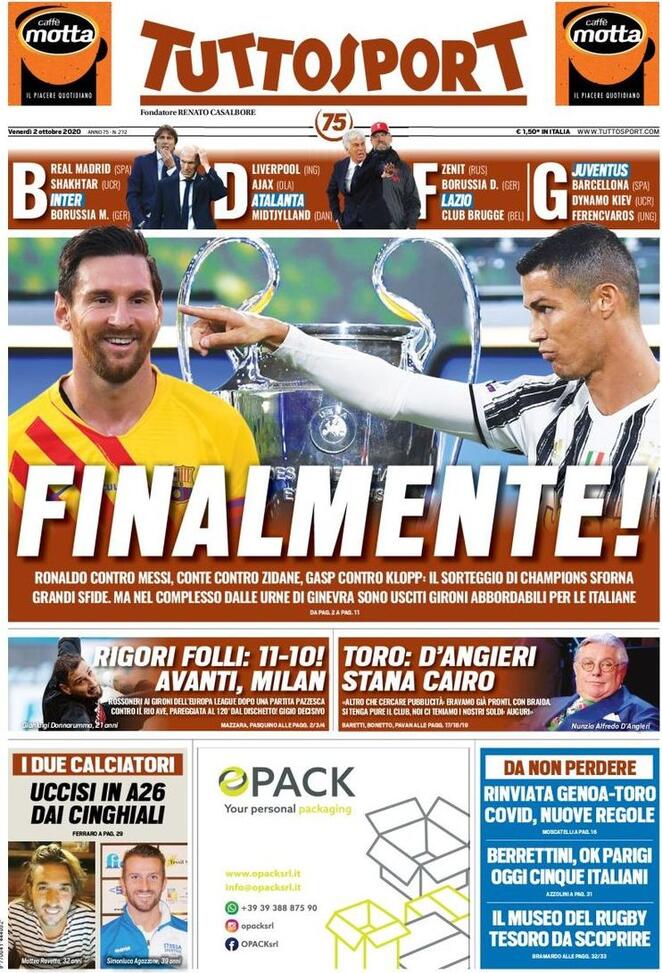 tuttosport 2020 10 02 5f765eca8a0f2