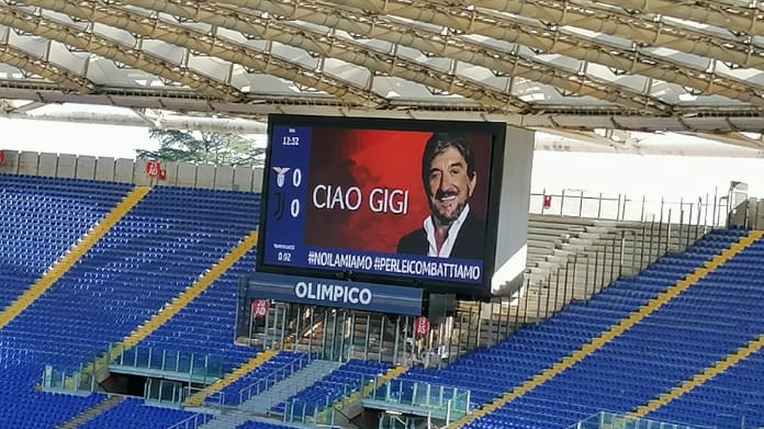 gigi proietti lazio juve