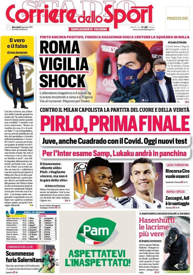 corriere dello sport 2021 01 06 5ff4f6c2e981b