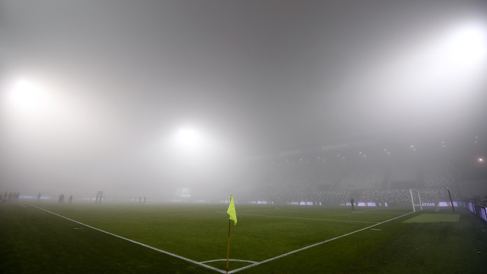 nebbia mapei stadium