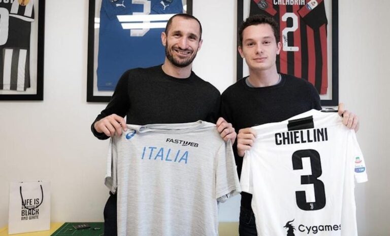 Siparietto Social Chiellini Tortu «fino Alla Fine Grazie Giorgio Foto