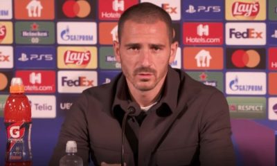 Bonucci conferenza Malmoe Juve