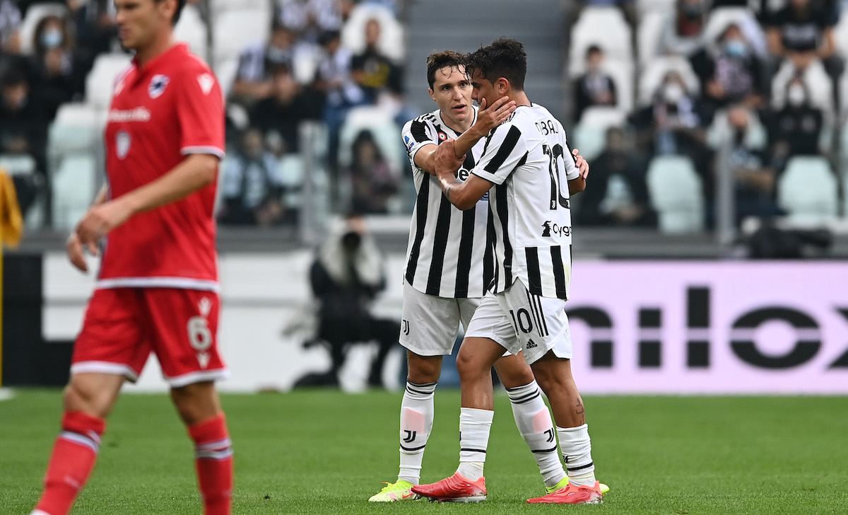 chiesa dybala infortunio