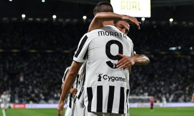 esultanza morata juventus 1