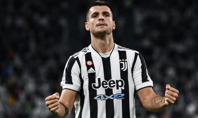 esultanza morata juventus