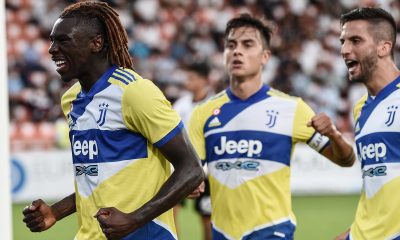 kean esultanza juve