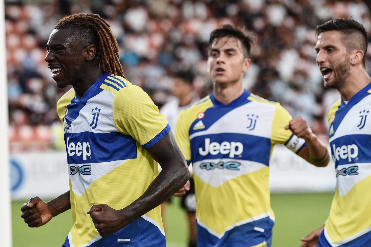 kean esultanza juve