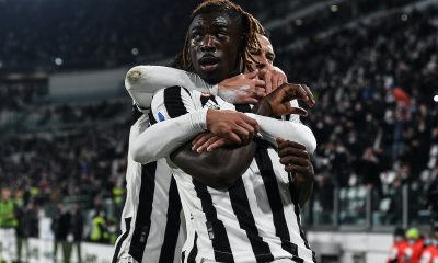 esultanza kean juventus