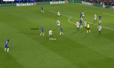 Chelsea Juve secondo tempo terzo gol