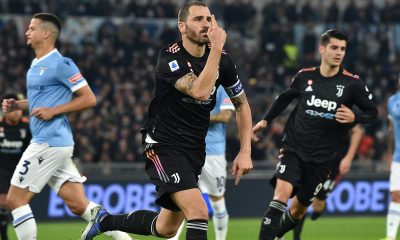 esultanza bonucci juve lazio