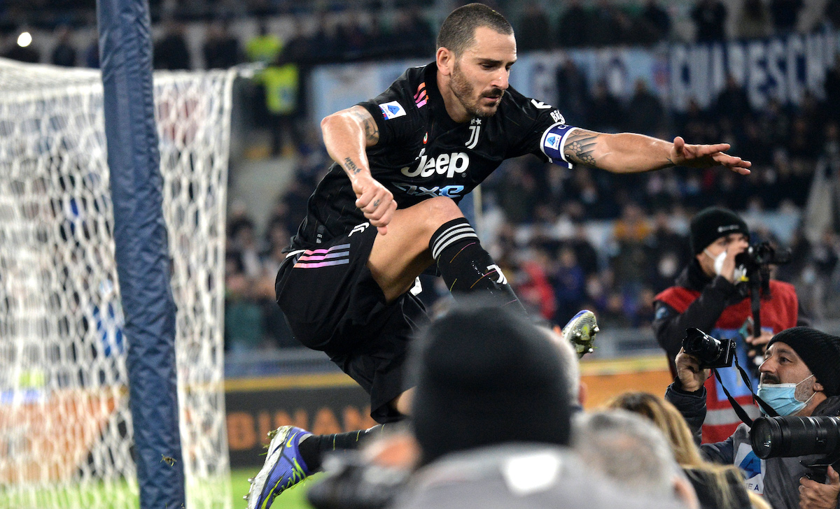 esultanza bonucci juventus