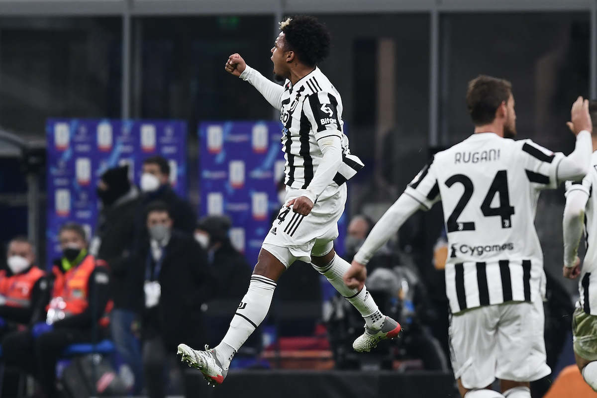 esultanza mckennie juventus