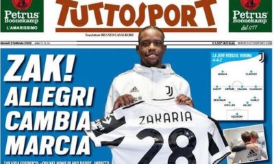 tuttosport 3 febbraio 2022jpg 1 e1643847344787