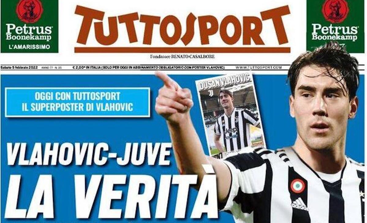 tuttosport 5 febbraio 2022 1 e1644018159869