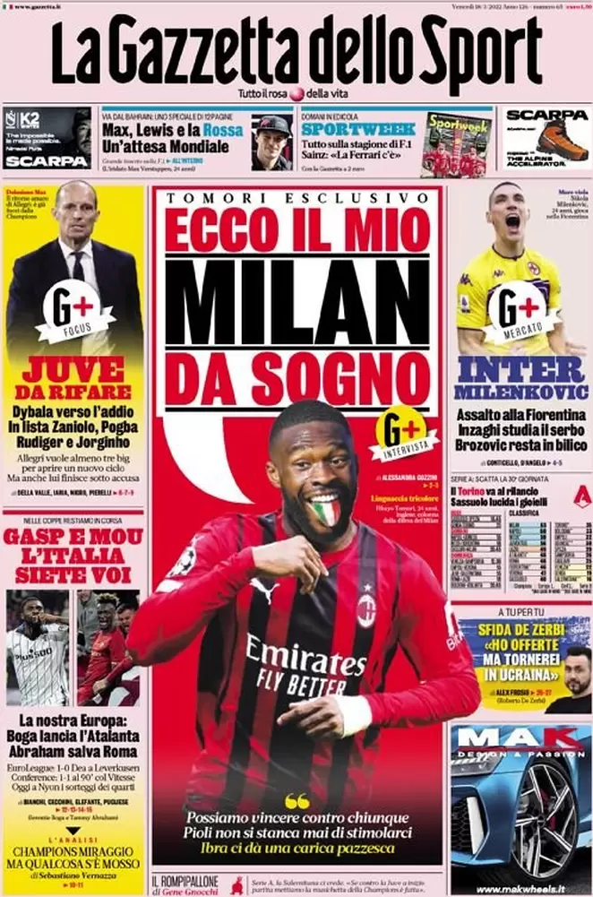 la gazzetta dello sport 010040647