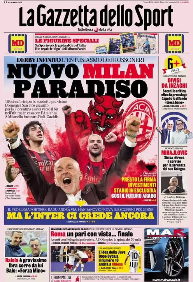 la gazzetta dello sport 005355451