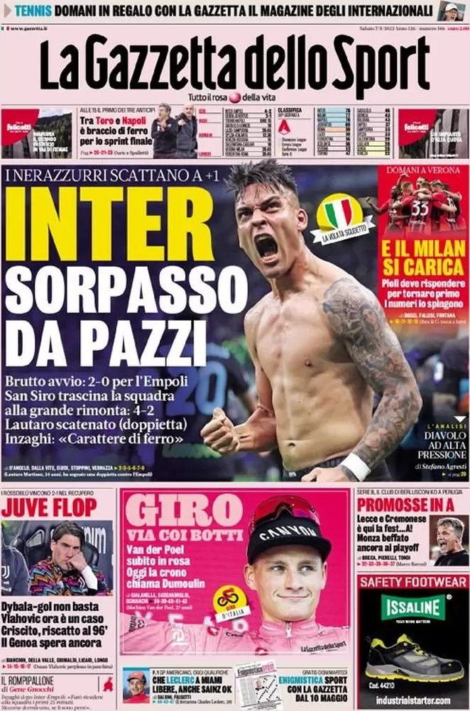 la gazzetta dello sport 005503604