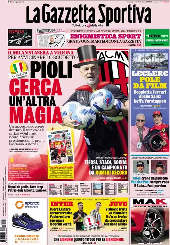 la gazzetta dello sport 051702267