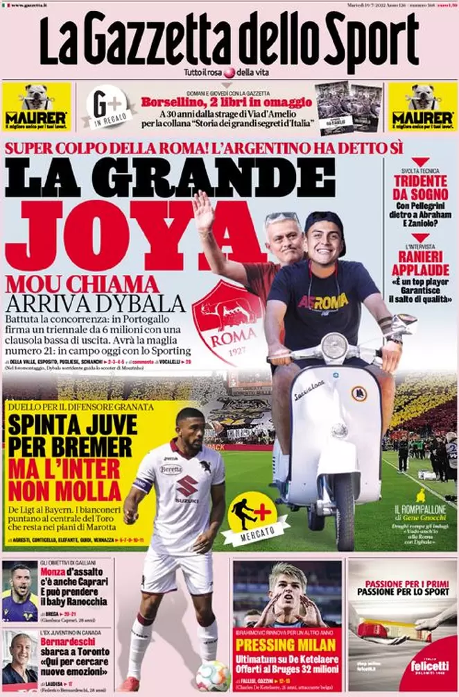 la gazzetta dello sport 005302026