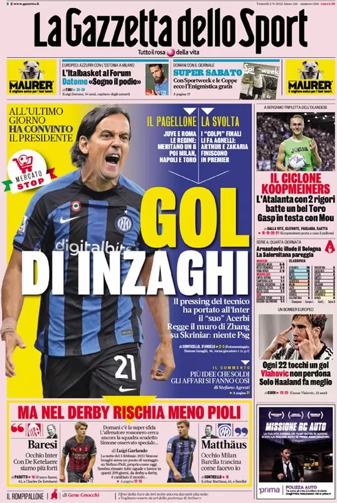 la gazzetta dello sport 005303309