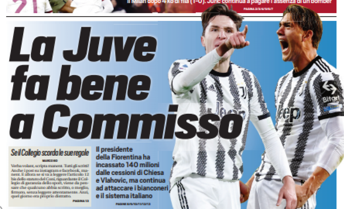 tuttosport 11 febbraio 2023 e1676071729941